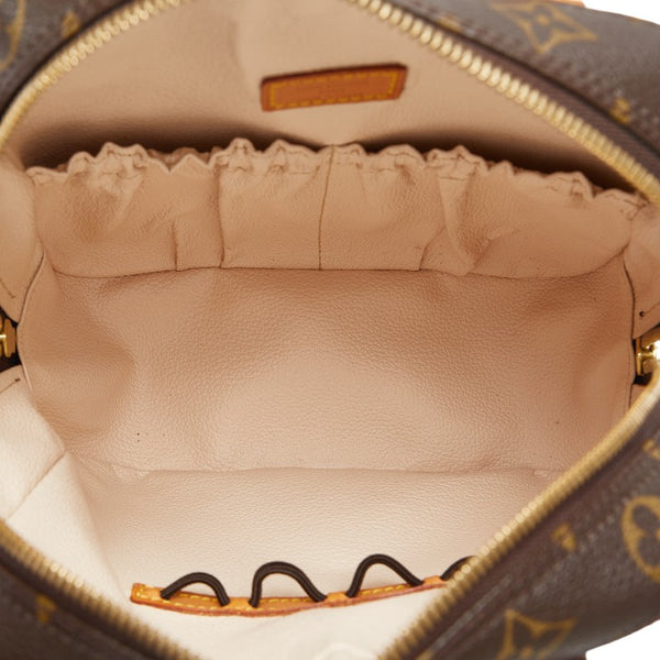ルイ ヴィトン モノグラム スポンティーニ ハンドバッグ ショルダーバッグ 2WAY M47500 ブラウン PVC レザー レディース LOUIS VUITTON 【中古】