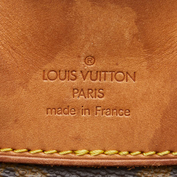 ルイ ヴィトン モノグラム モンスリMM リュック バックパック M51136 ブラウン PVC レザー レディース LOUIS VUITTON 【中古】