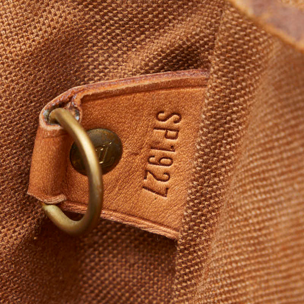ルイ ヴィトン モノグラム モンスリMM リュック バックパック M51136 ブラウン PVC レザー レディース LOUIS VUITTON 【中古】