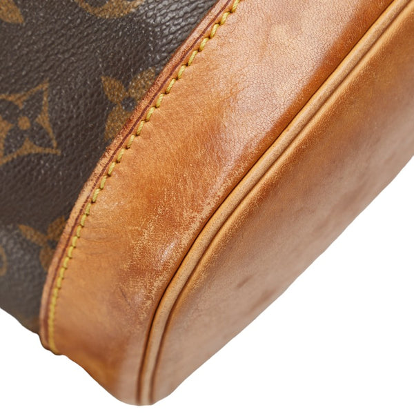 ルイ ヴィトン モノグラム モンスリMM リュック バックパック M51136 ブラウン PVC レザー レディース LOUIS VUITTON 【中古】