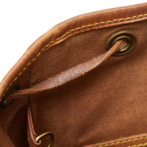 ルイ ヴィトン モノグラム モンスリMM リュック バックパック M51136 ブラウン PVC レザー レディース LOUIS VUITTON 【中古】