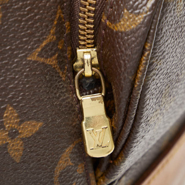 ルイ ヴィトン モノグラム モンスリMM リュック バックパック M51136 ブラウン PVC レザー レディース LOUIS VUITTON 【中古】