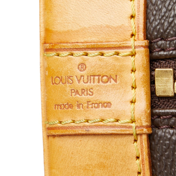 ルイ ヴィトン モノグラム アルマ ハンドバッグ M51130 ブラウン PVC レザー レディース LOUIS VUITTON 【中古】