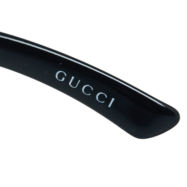 グッチ マイクロGG ラインストーン サングラス GG2985 ブラック シルバー プラスチック レディース GUCCI 【中古】
