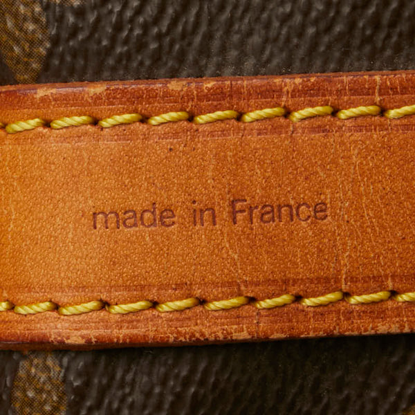 ルイ ヴィトン モノグラム プチノエ ショルダーバッグ M42226 ブラウン PVC レザー レディース LOUIS VUITTON 【中古】
