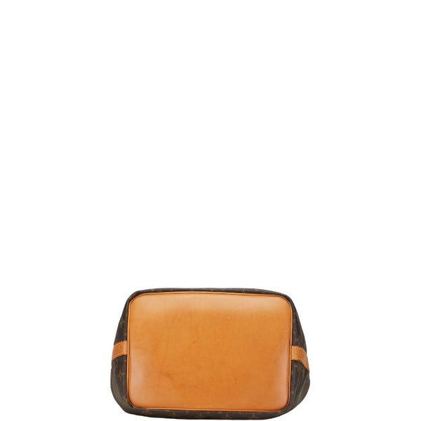 ルイ ヴィトン モノグラム プチノエ ショルダーバッグ M42226 ブラウン PVC レザー レディース LOUIS VUITTON 【中古】