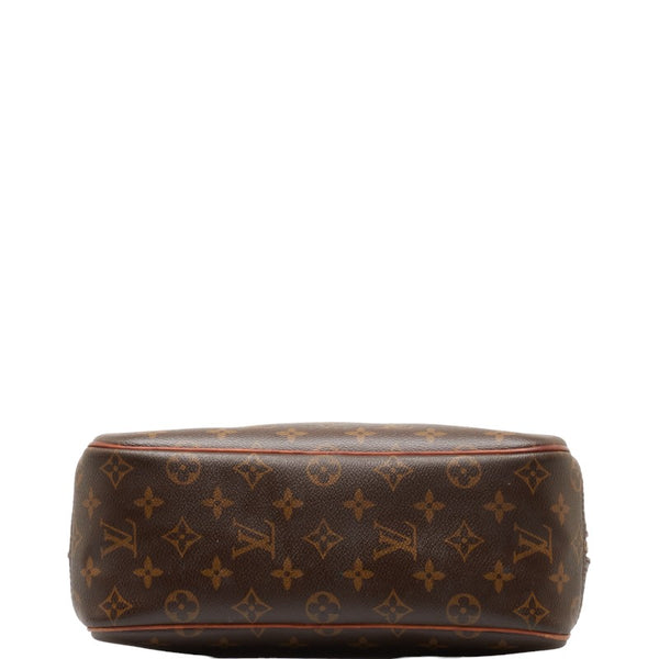 ルイ ヴィトン モノグラム トゥルーヴィル ハンドバッグ M42228 ブラウン PVC レザー レディース LOUIS VUITTON 【中古】