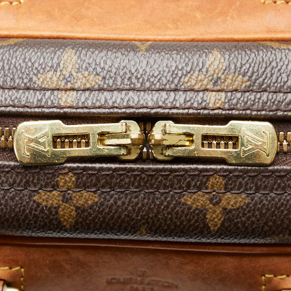 ルイ ヴィトン モノグラム トゥルーヴィル ハンドバッグ M42228 ブラウン PVC レザー レディース LOUIS VUITTON 【中古】