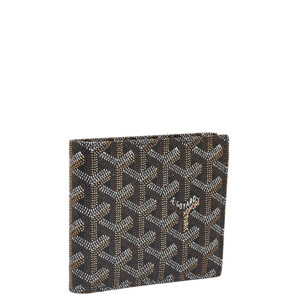 ゴヤール サンフロランタン 二つ折り財布 ブラック マルチカラー PVC レディース GOYARD 【中古】
