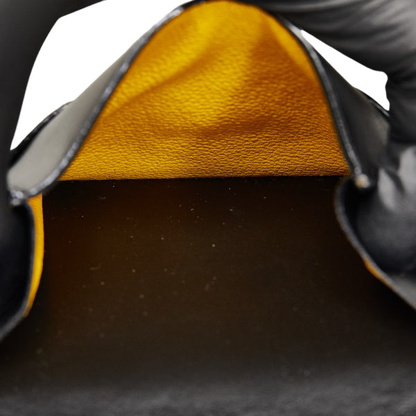 ゴヤール サンフロランタン 二つ折り財布 ブラック マルチカラー PVC レディース GOYARD 【中古】