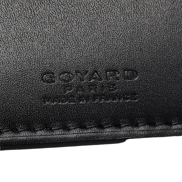 ゴヤール サンフロランタン 二つ折り財布 ブラック マルチカラー PVC レディース GOYARD 【中古】