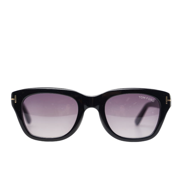 トムフォード ウェリントン サングラス TF237-F 01B ブラック プラスチック メンズ TOM FORD 【中古】