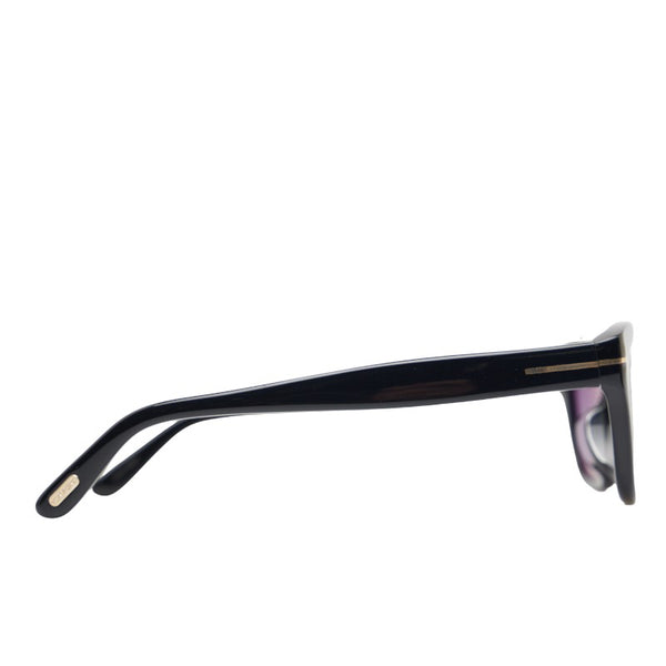 トムフォード ウェリントン サングラス TF237-F 01B ブラック プラスチック メンズ TOM FORD 【中古】