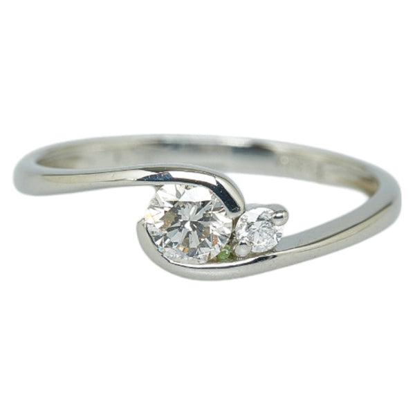 ノーブランド Pt900 プラチナ ダイヤ0.31ct リング 指輪 レディース no brand 9.5号 【中古】