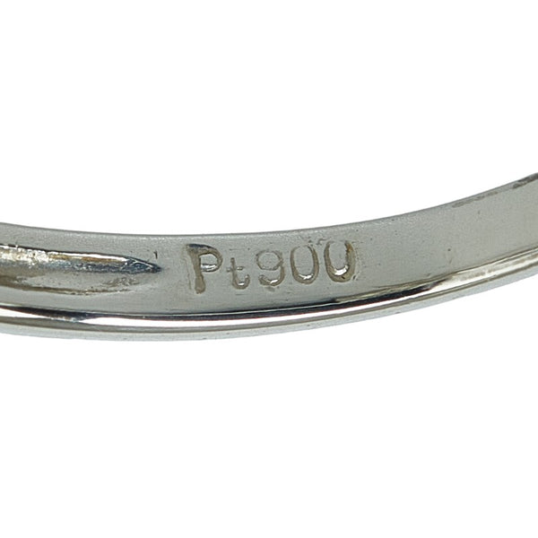 ノーブランド Pt900 プラチナ ダイヤ0.31ct リング 指輪 レディース no brand 9.5号 【中古】