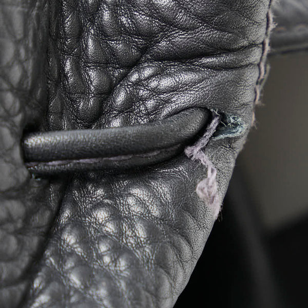 コーチ ペプルド リュック バックパック 4911 ブラック レザー レディース COACH 【中古】