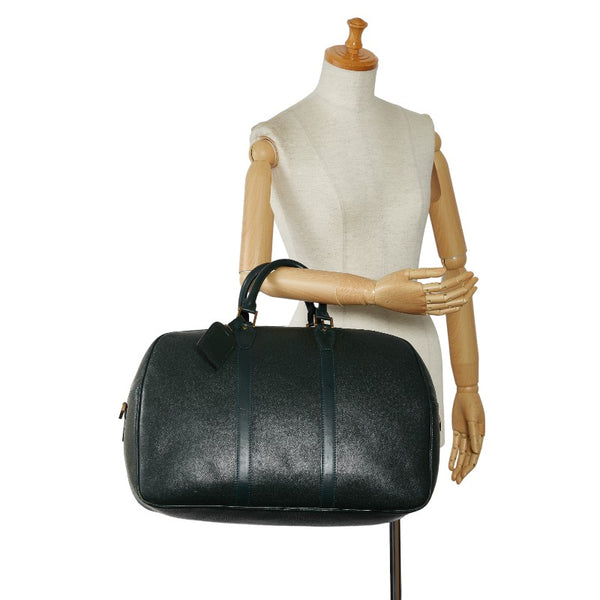 ルイ ヴィトン タイガ  ケンダルPM ボストンバッグ M30124 エピセア グリーン PVC レザー レディース LOUIS VUITTON 【中古】