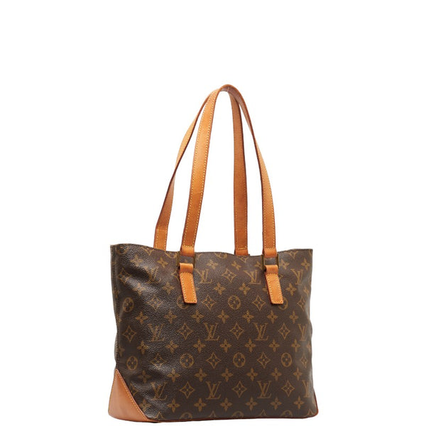 ルイ ヴィトン モノグラム カバピアノ ハンドバッグ トートバッグ M51148 ブラウン PVC レザー レディース LOUIS VUITTON 【中古】