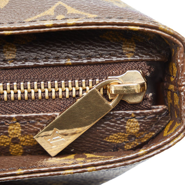 ルイ ヴィトン モノグラム カバピアノ ハンドバッグ トートバッグ M51148 ブラウン PVC レザー レディース LOUIS VUITTON 【中古】