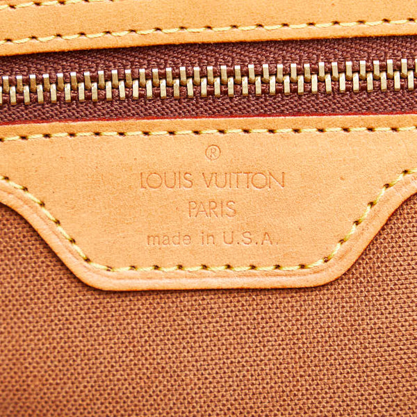 ルイ ヴィトン モノグラム カバピアノ ハンドバッグ トートバッグ M51148 ブラウン PVC レザー レディース LOUIS VUITTON 【中古】