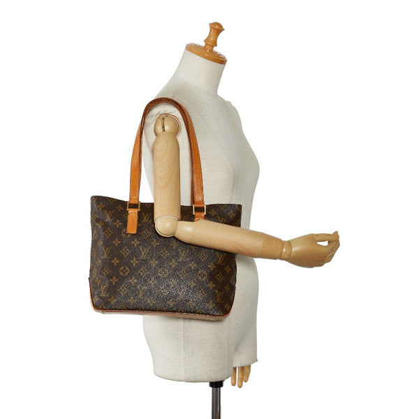 ルイ ヴィトン モノグラム カバピアノ ハンドバッグ トートバッグ M51148 ブラウン PVC レザー レディース LOUIS VUITTON 【中古】
