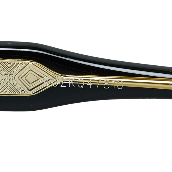 グッチ ウェリントン サングラス GG0911S ブラック ゴールド プラスチック メンズ GUCCI 【中古】