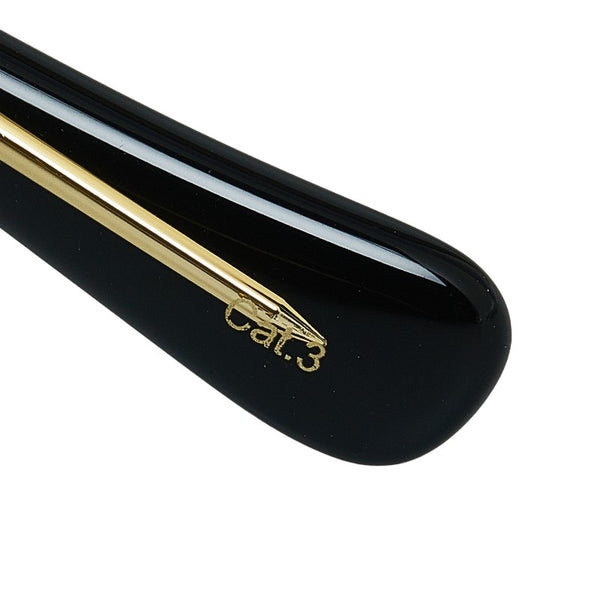 グッチ ウェリントン サングラス GG0911S ブラック ゴールド プラスチック メンズ GUCCI 【中古】