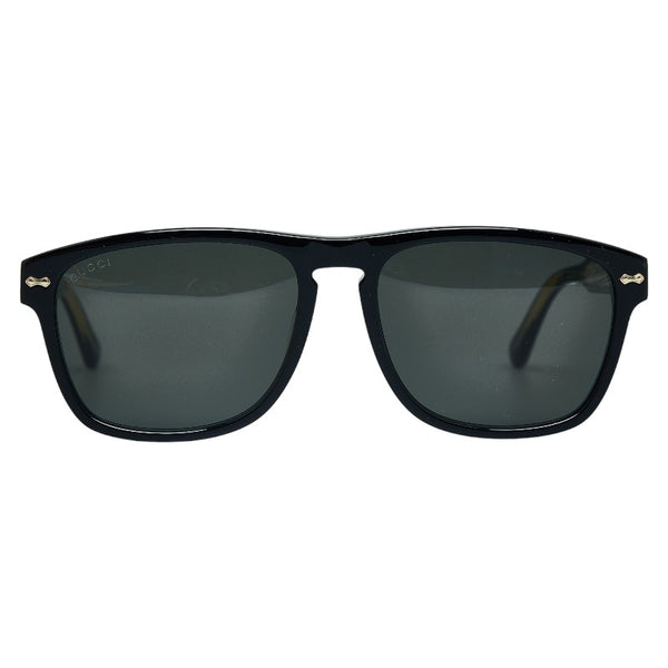グッチ ウェリントン サングラス GG0911S ブラック ゴールド プラスチック レディース GUCCI 【中古】