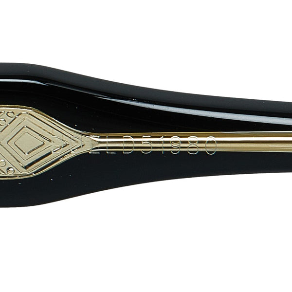 グッチ ウェリントン サングラス GG0911S ブラック ゴールド プラスチック メンズ GUCCI 【中古】