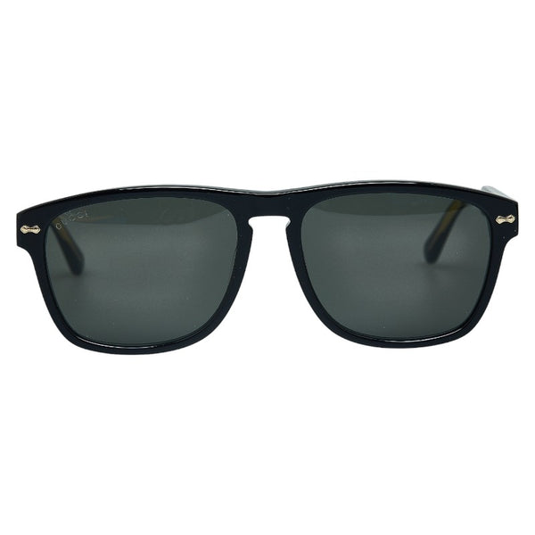 グッチ ウェリントン サングラス GG0911S ブラック ゴールド プラスチック レディース GUCCI 【中古】