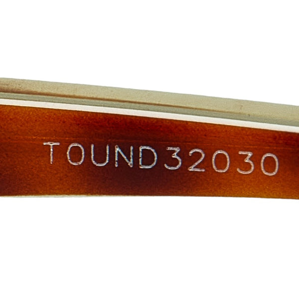 グッチ サングラス GG0382S ブラウン ブルー プラスチック メンズ GUCCI 【中古】