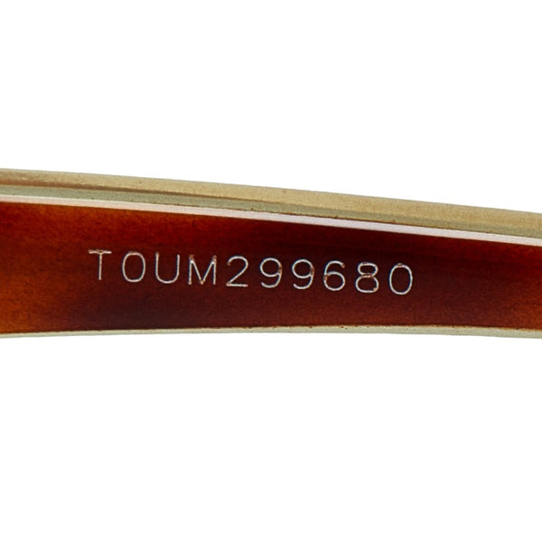 グッチ サングラス GG0382S ブラウン ブルー プラスチック メンズ GUCCI 【中古】