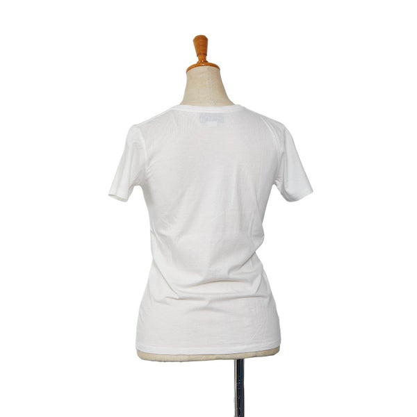 グッチ ヴィンテージロゴ プリント Tシャツ 半袖 サイズ：12 475740 ホワイト マルチカラー コットン レディース GUCCI 【中古】