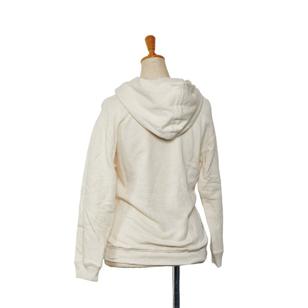 グッチ タイガー フラワー プリント パーカー フーディー プルオーバー サイズ：10 オフホワイト マルチカラー コットン レディース GUCCI 【中古】