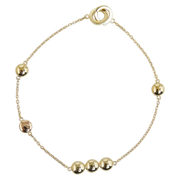 タサキ K18YG イエローゴールド ブレスレット レディース TASAKI 【中古】