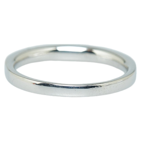 Pt900 プラチナ ダイヤ0.19ct ハーフエタニティ リング 指輪 レディース 8号 【中古】