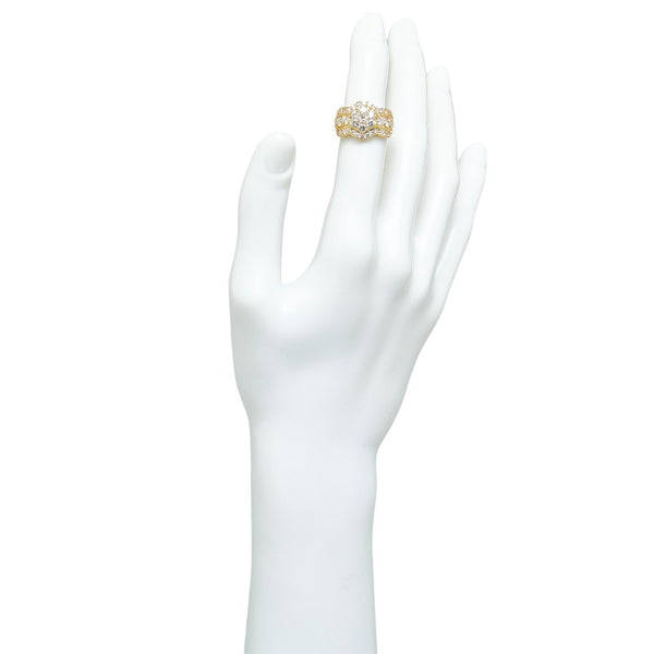 K18YG イエローゴールド ダイヤ2.00ct リング 指輪 レディース 11.5号 【中古】
