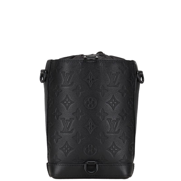 ルイ ヴィトン モノグラム シャドウ ノエ スリング ショルダーバッグ M82248 ブラック レザー レディース LOUIS VUITTON 【中古】