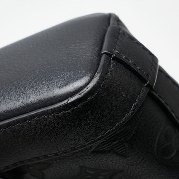 ルイ ヴィトン モノグラム シャドウ ノエ スリング ショルダーバッグ M82248 ブラック レザー レディース LOUIS VUITTON 【中古】