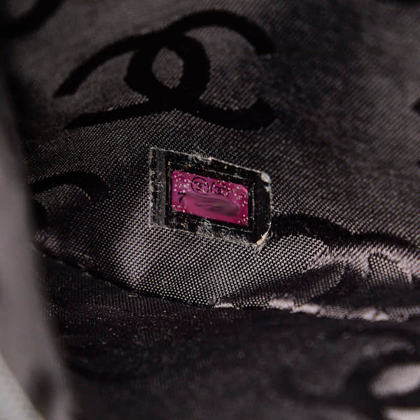 シャネル ココマーク ワイルドステッチ ハンドバッグ ミニボストンバッグ ブラック レザー レディース CHANEL 【中古】