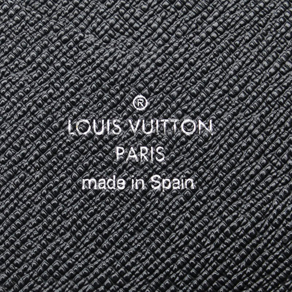 ルイ ヴィトン モノグラム エクリプス フォリオ iPhone7 アイフォンケース M62640 ブラック PVC レディース LOUIS VUITTON 【中古】