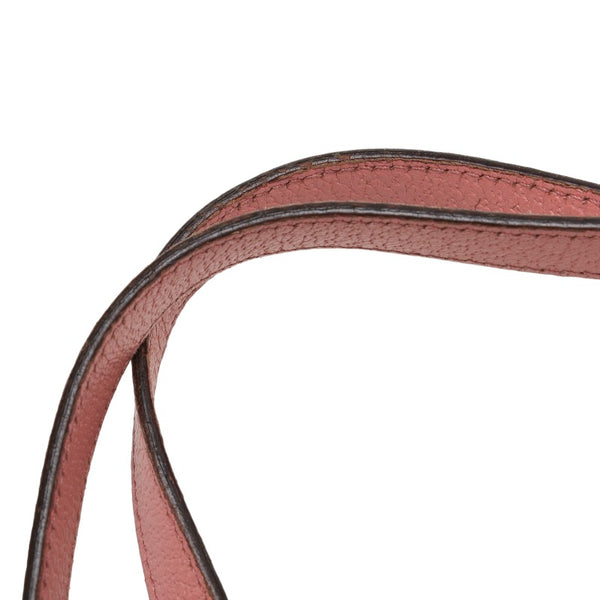 グッチ GGキャンバス ハンドバッグ 121023 ベージュ ピンク キャンバス レザー レディース GUCCI 【中古】