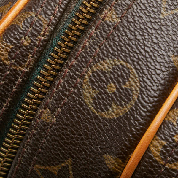 ルイ ヴィトン モノグラム  リポーターPM 斜め掛け ショルダーバッグ  M45254 ブラウン PVC レザー レディース LOUIS VUITTON 【中古】