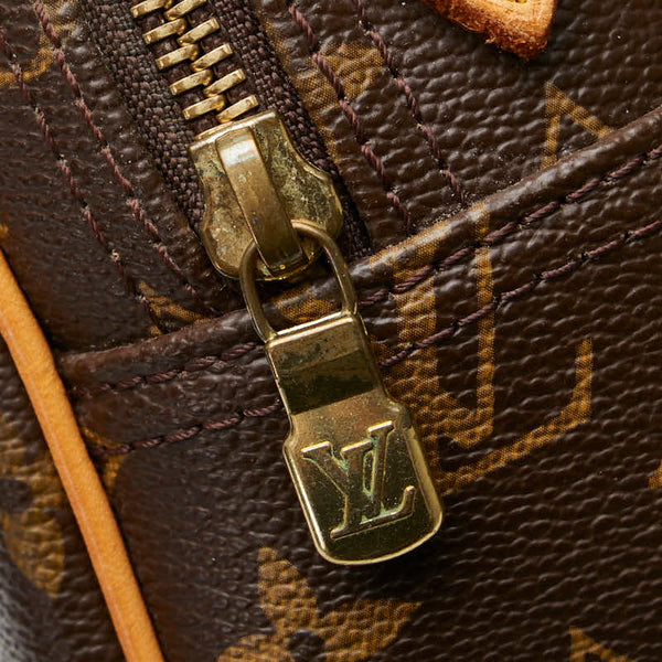ルイ ヴィトン モノグラム  リポーターPM 斜め掛け ショルダーバッグ  M45254 ブラウン PVC レザー レディース LOUIS VUITTON 【中古】