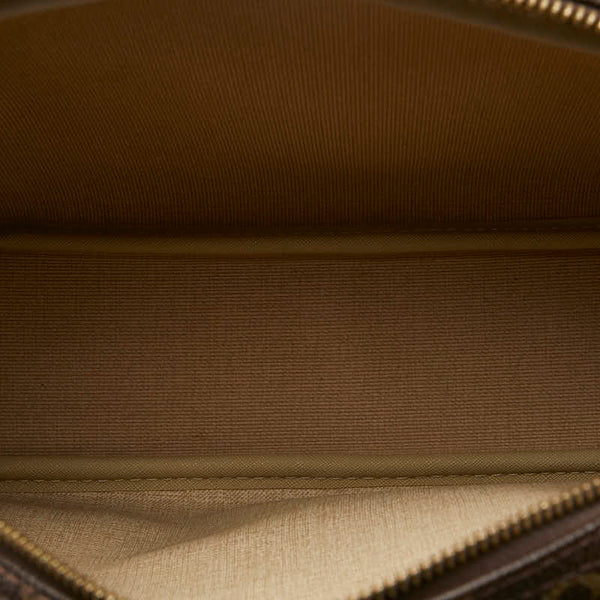 ルイ ヴィトン モノグラム  リポーターPM 斜め掛け ショルダーバッグ  M45254 ブラウン PVC レザー レディース LOUIS VUITTON 【中古】
