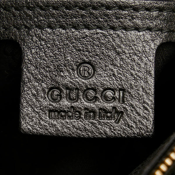 グッチ グッチシマ ハンドバッグ ミニボストン 193604 ブラック ファー レザー レディース GUCCI 【中古】