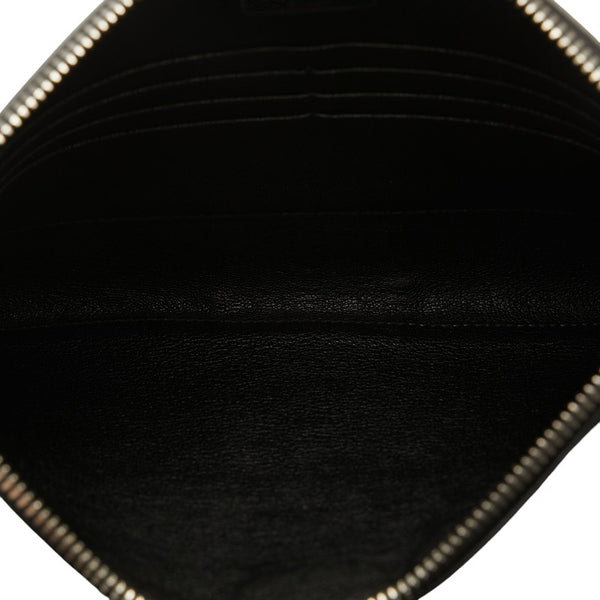 プラダ サフィアーノ クラッチバッグ 2NG005 ブラック レザー レディース PRADA 【中古】
