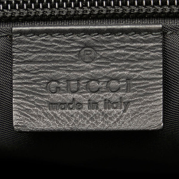 グッチ グッチシマ 斜め掛け ショルダーバッグ 322080 ブラック レザー レディース GUCCI 【中古】