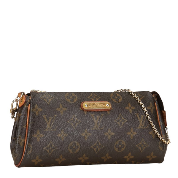 ルイ ヴィトン モノグラム エヴァ ハンドバッグ ショルダーバッグ 2WAY M95567 ブラウン PVC レザー レディース LOUIS VUITTON 【中古】