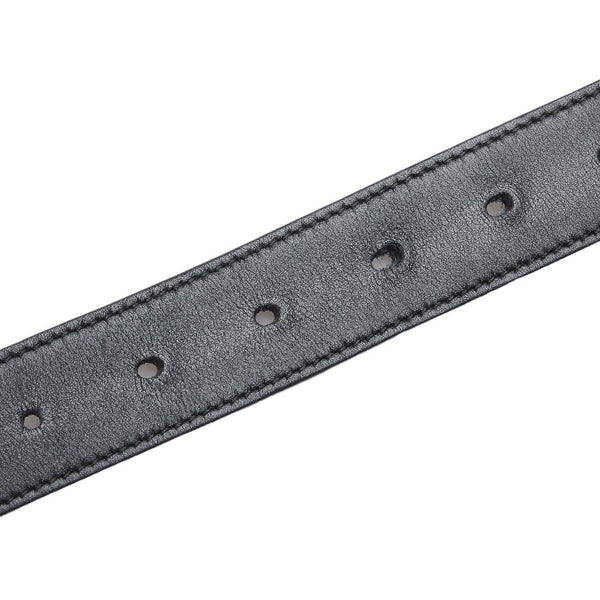 グッチ GGマーモント ベルト サイズ：95/38 214351 ブラック ゴールド レザー レディース GUCCI 【中古】